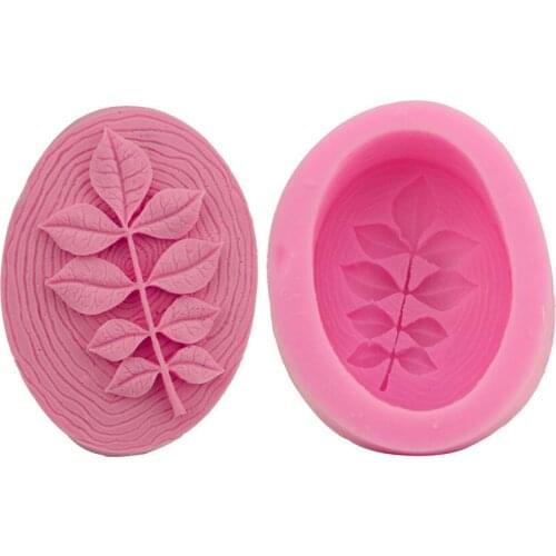 Leaf Shape 3D Silicone Soap Mold Fondant Cake Chocolate Mould Cake Decorating Tool DIY Baking Tools