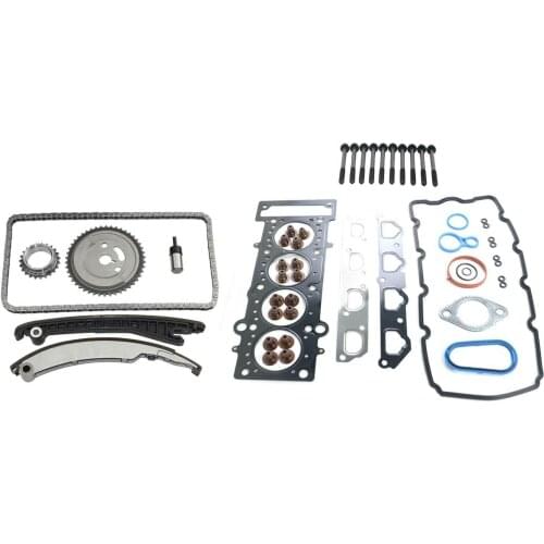 AP03 For Mini R50 R53 Cooper S Hatchback R52 Cooper S Engine Timing Chain Kit+Cylinder Head Gasket Set+Bolts 11317510801