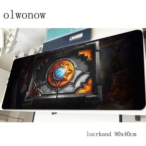 Hearthstones mouse pad High quality 900x400x2mm mousepads best gaming mousepad gamer big personalized mouse pads keyboard pc pad
