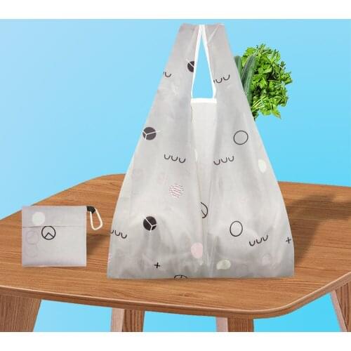 Hot Sell New Folding Shopping Bag Encrypted Polyester Recycling Bag Foldable Tote Bag Shopping Bag