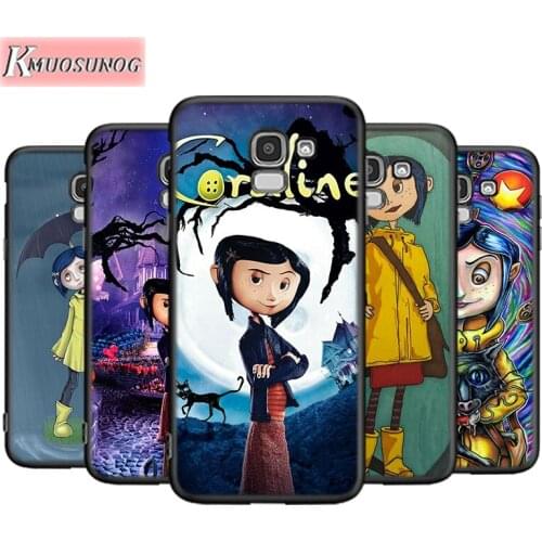 Coraline cartoon For Samsung Galaxy J8 J7 J6 J5 J4 J3 J2 Core Duo Prime Plus Star 2016 2017 2018 Soft Phone Case