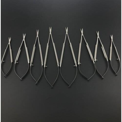 Stainless Steel Ophthalmic corneal scissors Ophthalmic Microsurgical Instruments eye Surgical Tools