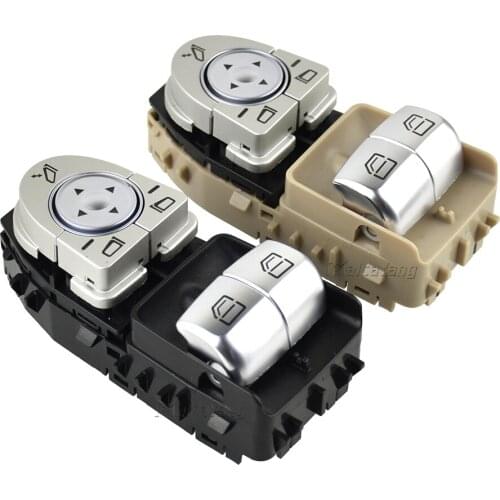 A2059057011ABS Material Window Glass Lifter Switch Power Master Button A2059050302 A2059056911 For Mercedes-Benz C205 Vito Viano