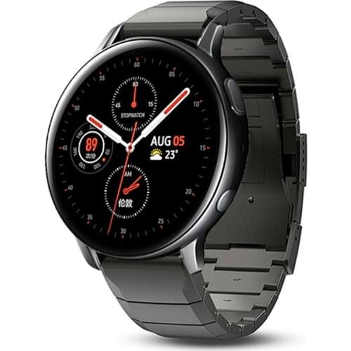 For Samsung Active Watch 40mm 44mm Metal Watchband For Samsung Galaxy 42mm 46mm Wrist Band Strap Amazfit GTR 47mm Quick install