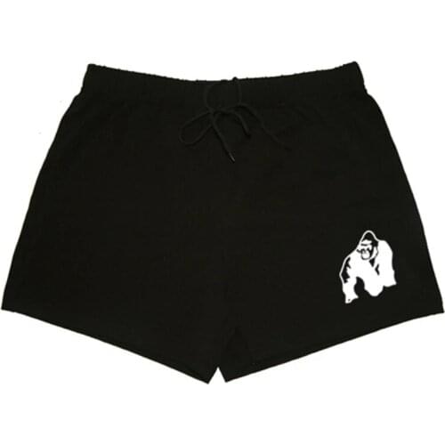 Gorilla Summer Fashion Wear-Resistant Mens Casual Shorts Quick-Drying Fitness Shorts Beach Pants Men Elastic Waist Shorts