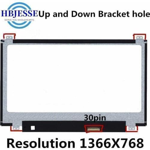 New Replacement for BOE NT116WHM-N42 V8.0 NT116WHM N42 FRU 5D10N87520 LED Screen for Laptop 11.6" HD eDP 30Pin 1366X768 Panel