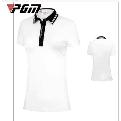 Women Slim-Fit Short Sleeve Shirt Turn-Down Collar Polo Shirt Cotton Tops Moisture Wicking Sport Shirt