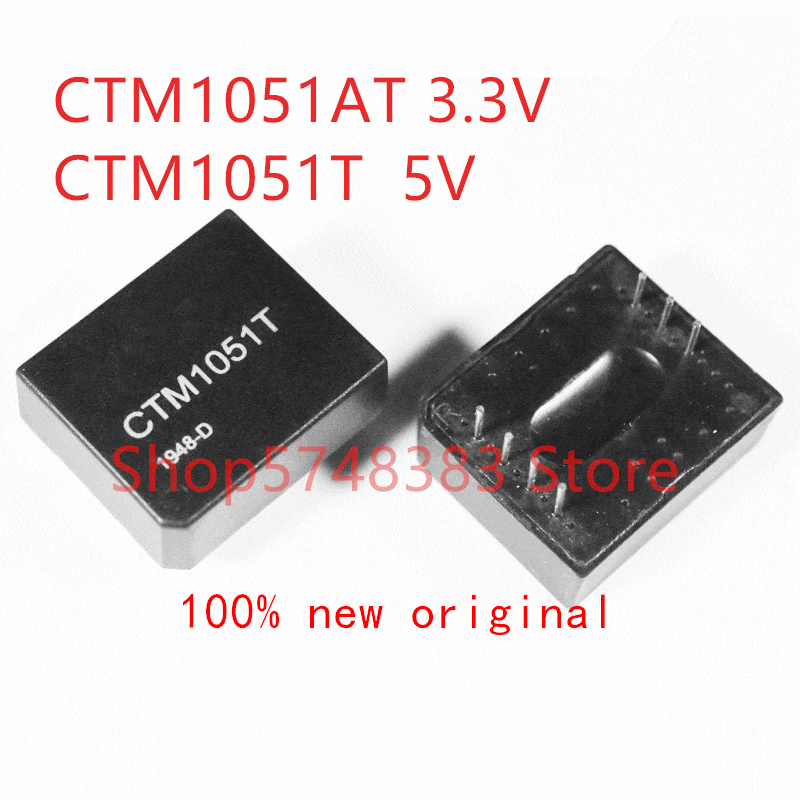 1PCS/LOT 100% new original CTM1051AT CTM1051T High speed can isolated transceiver 2500vdc isolated power supply