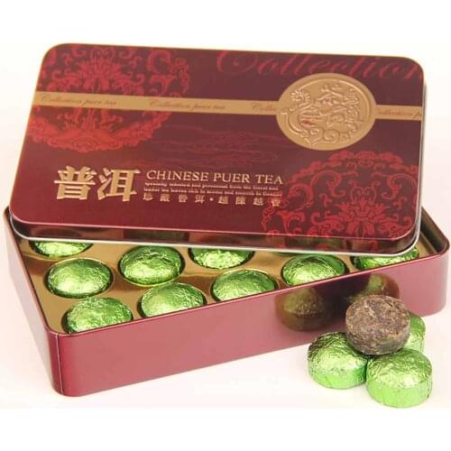 2019 Yr Glutinous Rice Raw Pu-erh Mini Tuocha, Pu-erh Shen Pu-erh Gift Pack 90g