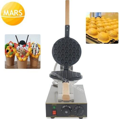Commercial Non-stick Pan Egg Bubble Waffle Maker Electric 110V /220V Eggettes Puff Cake Iron Maker Machine Bubble Egg Cake Oven