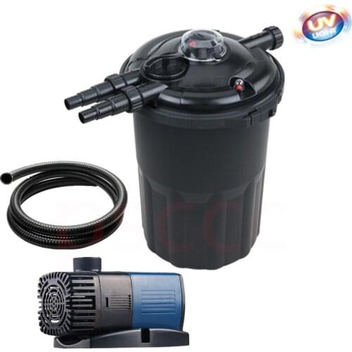BOYU EFU-15000 Koi fish pond biochemical filter, pond biochemical filter barrel, with UV germicidal lamp water purifier