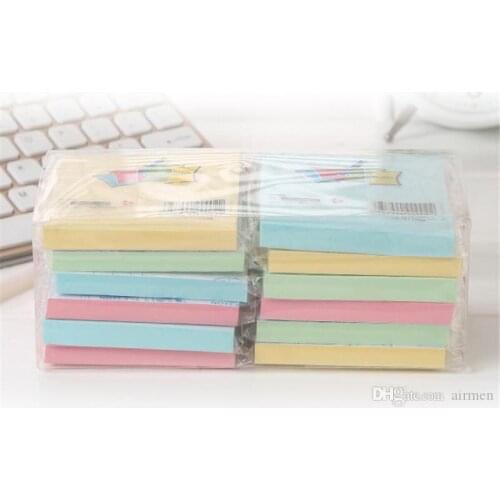 Printing memo pad note sticky note paper school and office use Strong viscosity Easy to use