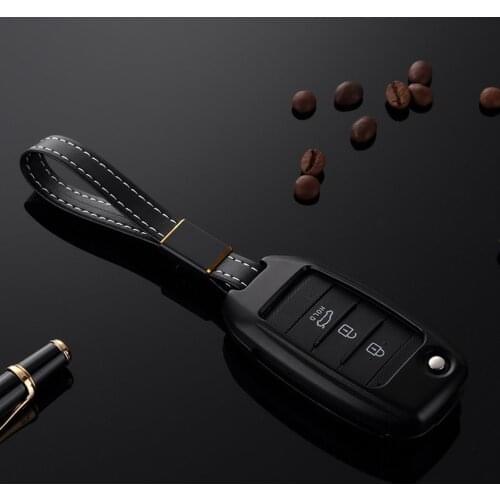 Aluminum Alloy Car Key Case Shell Cover For Kia Sportage R K3 K4 K5 Ceed Sorento Cerato KX Cross KX5 Car Stying
