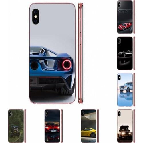 For Xiaomi CC9E Mi3 Mi4 Mi4i Mi5 Mi 5S 6 6X 8 9 SE Play Plus Pro Lite A1 Mix 2 Note 3 TPU Coque Fashion Super Cars Red Car Style