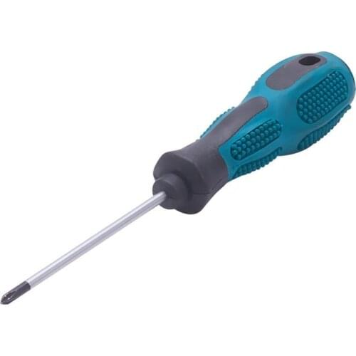 Hot Two-Color Non-Slip Phillips Screwdriver 3~6mm Tip CR-V Hand Tool With Magnetic Round Shaft PP-PTR Comfortable Handle 1pcs