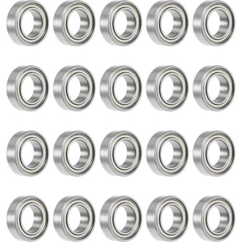 MR148ZZ Deep Groove Ball Bearing 8x14x4mm Double Shielded Bearing Steel Bearings 20-Pack