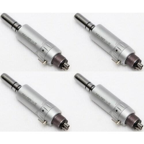 4 PCS NSK Style Dental Slow Low Speed Handpiece Air Motor 2/4Hole E-type High Torque