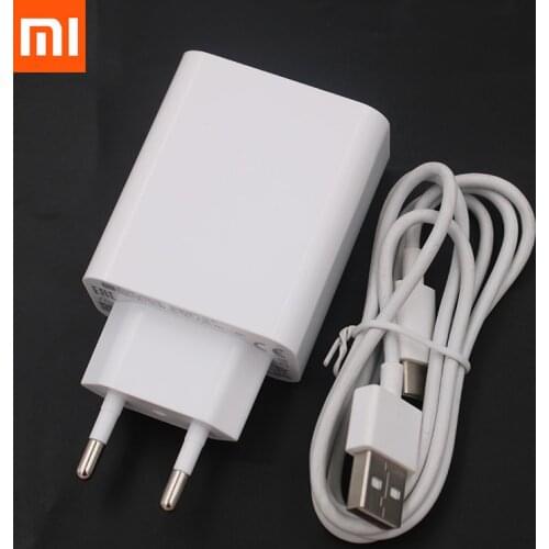 Original Xiaomi Note 10 Pro Charger 27W Fast Charging Turbo Charge Adapter Type C Cable For Mi 11 10 10T Pro 5G Redmi K30 K30i