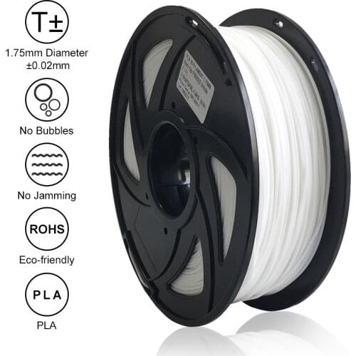 Tronxy PLA Filament 1.75mm PLA For 3D Printer 1KG per Roll PLA Material for 3D Printing filamento pla 3d printer filament