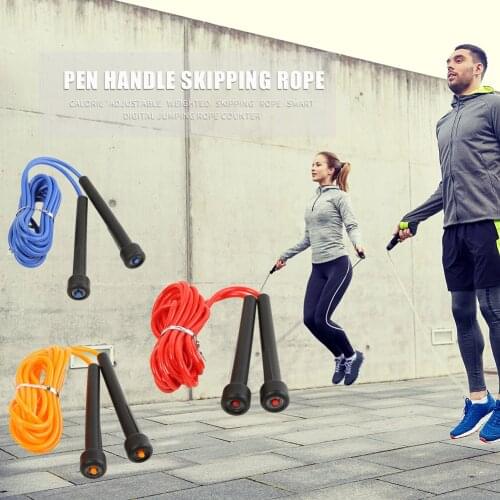 Workout Lose Weight Skipping Rope Fitness Adjustable PVC Sports Jumping Rope for Working-out Comfortable Decoration