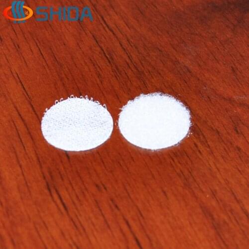 3/4''(20mm) Diameter self-Adhesive Fastener Tape ,200 sets , Sticky Back Fastening Dots. Adhesive hook&loop