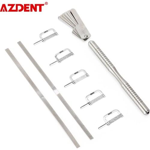 Dental Orthodontic Interproximal Enamel Reduction IPR Automatic 5pcs Polishing Strips Double Sided