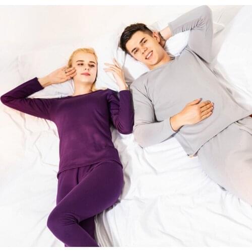 Warm Thermal Underwear Clothing Men Woman Winter Plus Size Men Ladies Underwear Long Johns Set For Male Female
