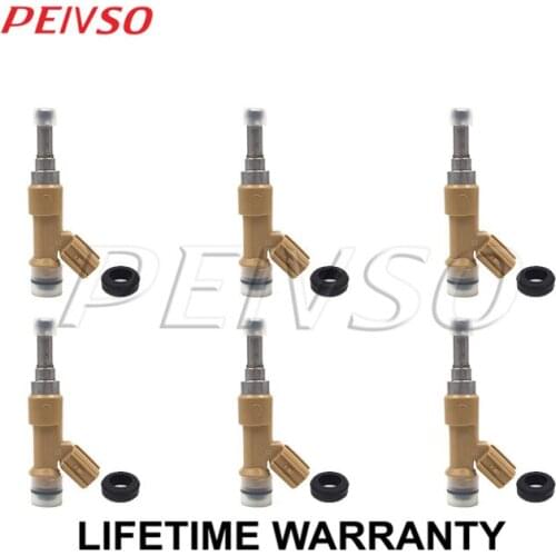 6x 23250-31100 23209-39215 fuel injector for LEXUS ASIA GX400/460 4.0L 1GR 2012~2013