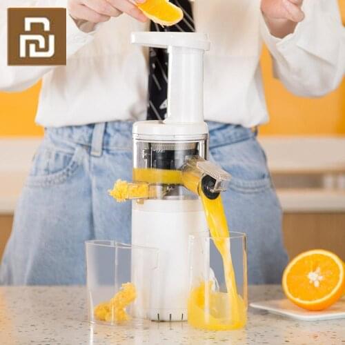 YOUPIN Bud Portable Electric Juicer Blender Water-free Juicer Masticating Slow Auger Juicer Machine Fruit Vegetable BJ08
