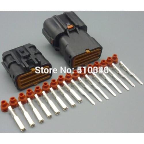 1 Sets Kit 8 Pin Female Male Waterproof Electrical Wire Connector Plug Auto Connectors