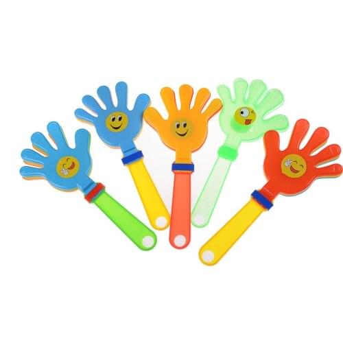 1Pcs children clap clap your hands small hands Hand clapper Concert party cheering props Festival supplies Random color