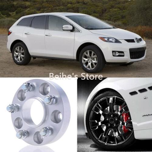 2pcs 25MM 5x114.3 67.1CB Car Hubcenteric Wheel Spacer Adapters For Mazda RX-8