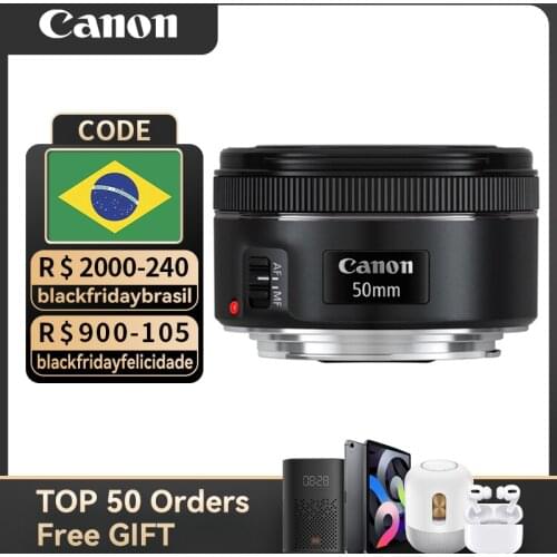 Canon 50mm F /1.8 large light ring DSLR lens autofocus portrait shooting for 1300D 1500D 600D 400D 250D 60D 70D 5D 6D 7D T3i T5i