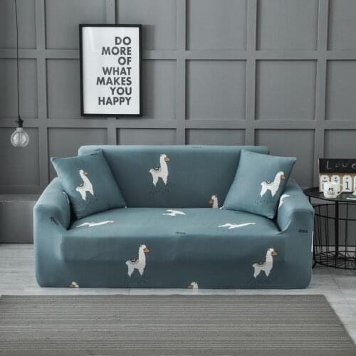 Animals Series Sofa Cover Printing Stretch Elastic Polyestry Slip-Resistant Sofa Covers Fully-wrapped Anti-dust Home Decor