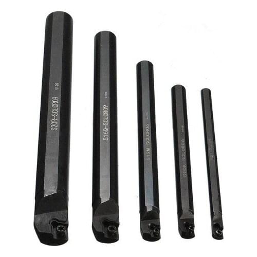 Hot Sale 5Pcs/Lot 7 10 12 16 20mm SCLCR Lathe Turning Holder Boring Bar Insert For Semi-finishing S7/S10/S12/S16S20-SCLCR09