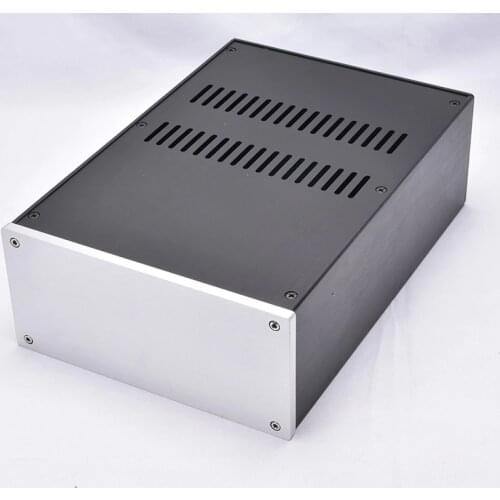 DIY box 220*100*311MM amplifier case Home audio all aluminum power amplifier chassis JC2210 amp power supply chassis