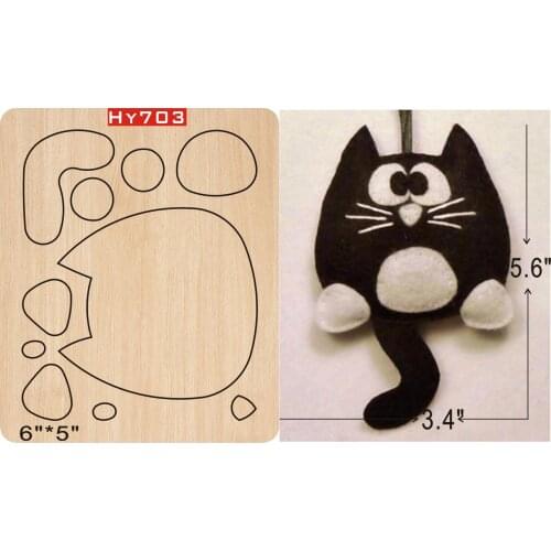 Cat cutting dies new dies for 2019 die cut wooden dies