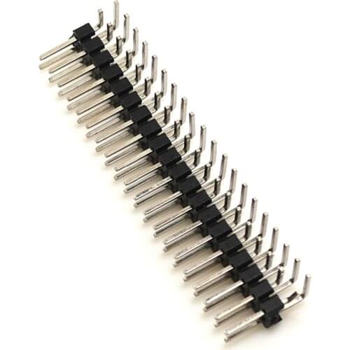 UGEEK 2x20-pin Strip Right Angle Male Header for Raspberry Pi Zero/Raspberry Pi 3 Model B Pi 3A+/3B+/3B/2B/B+/Zero/Zero w/4B