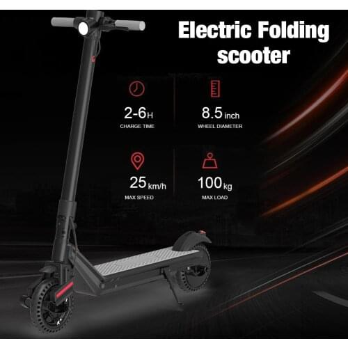 2020 New 8.5 inch electric light off-road scooter Folded Scooter 36V 350W Motor 25km/h Max Speed Aluminum alloy Electric Scooter