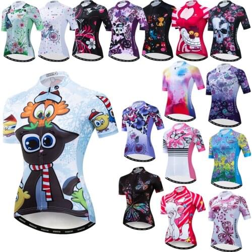 Cycling Jersey Women 2021 Pro Team Summer Breathable Racing Sport Mtb Bicycle Shirts Female Cycling Clothing