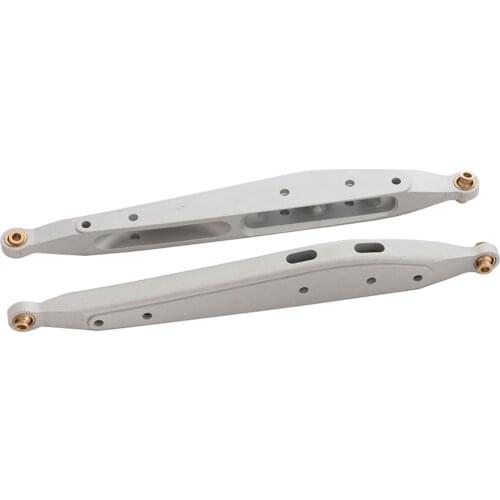 1pair 1:10 Metal Toy RC Car Lower Upgrade Crawler Off Road Lever Trailing Styling Rear Arm Fit For Axial RBX10