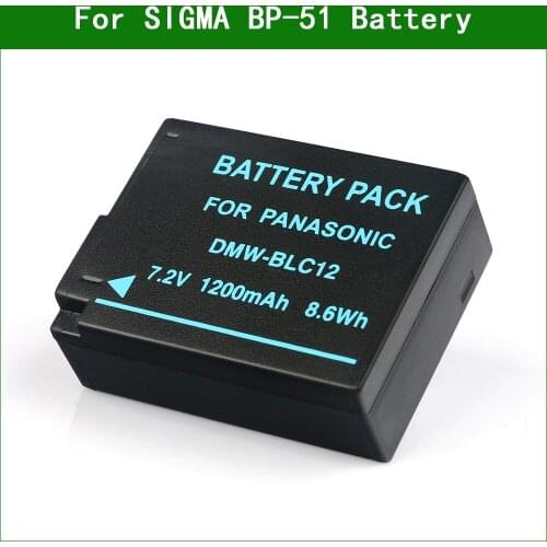 BP-51 BP51 Digital Camera Battery For SIGMA dp1 dp2 dp3 Quattro For Sigma fp