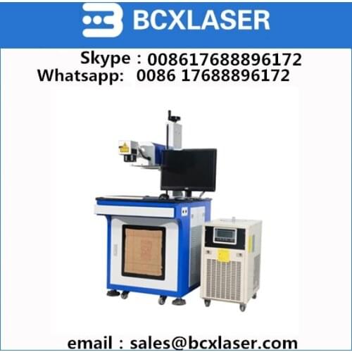BCXLASER 2W/3W/5W UV Laser Marking/inkjet printing Machine for Iphone case,wire,bottle,cosmetics,power bank