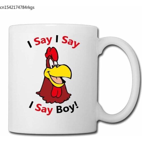 Chincken Say Boy Tea Coffee Office Mugs