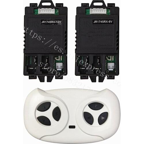 Childrens electric toy car JR1745RX-12V 6V receiver, controller with smooth start function 2.4G Bluetooth remote control
