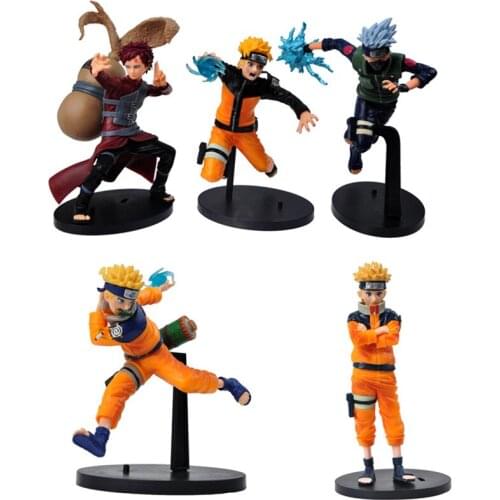 Anime Uzumaki Naruto Hatake Kakashi Action Figures Super Movable Change Anime Figurines Model Toys For Childrens Christmas Gift