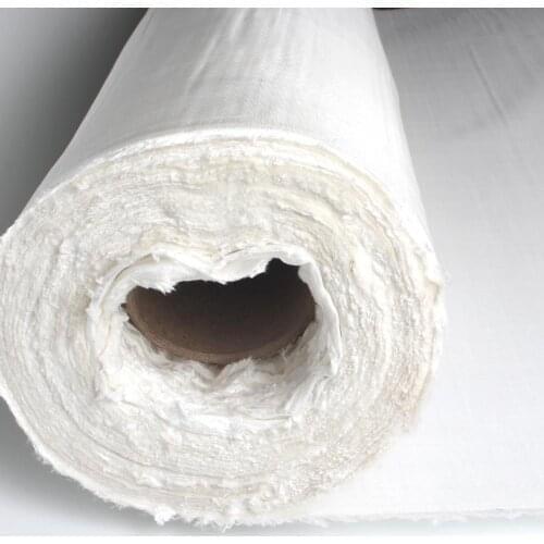 Jeely 200Denier Fiber 90g/m2 Tear Resistant Plain UHMWPE Woven Fabric Raw White Cut-resistant Reinforce UHMWPE Cloth