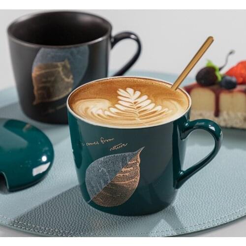 Ceramics Mug Coffe Mugs Cups Friends Couple Christmas 2020 GIft Black Green Tea Tazas Tasse Taza кружка термокружка أواني الشاي