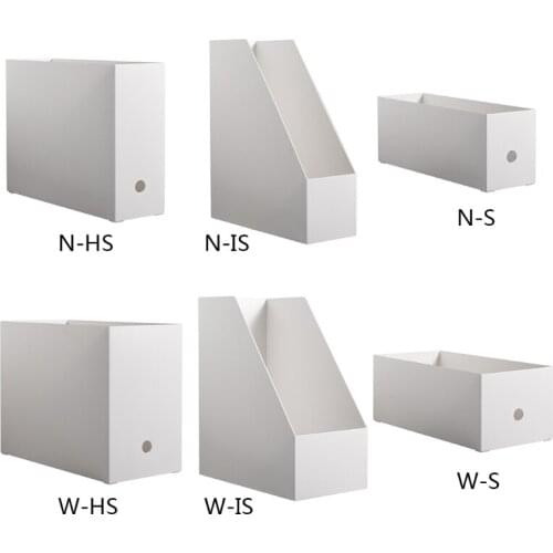 M5TF Document File Storage Box Desktop Organizer Multi-functional Books Pencil Sundries Holder Case Office Supplies