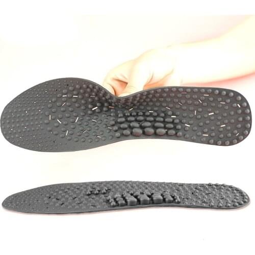 Massage Orthopedic Insoles For Men Women Arch Support Foot Pad Granules Damping Pressure Relief Shoe Insole Sole Cushion Insert